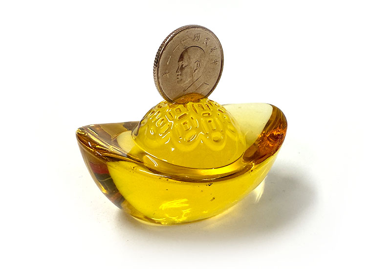 一錠有錢 金元寶擺飾